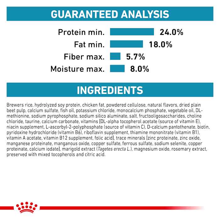 Hypoallergenic Hydrolized Protein Cat Dry Food M35746