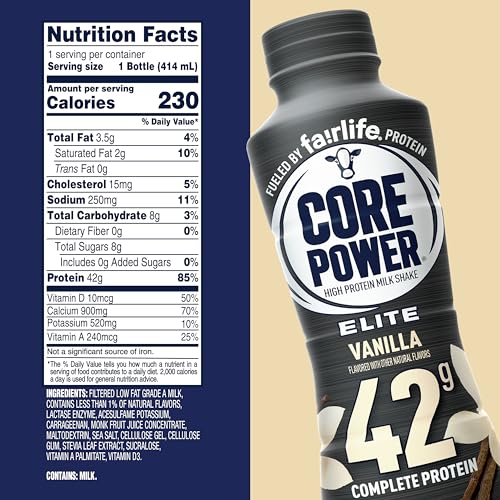 Vanilla High Protein Shake, 42g, 14oz, 12 Pack T376