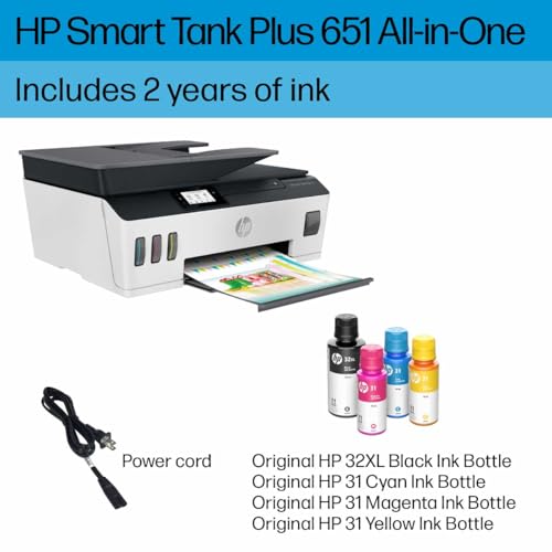 Wireless All-in-One Ink-Tank Printer with Auto Document Feeder S888066