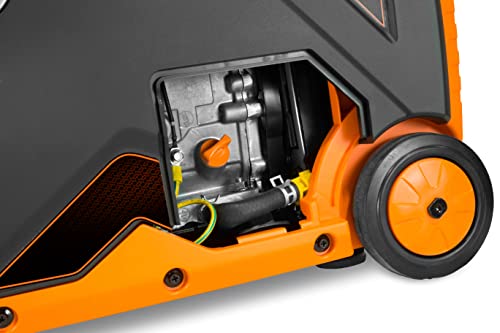 6800-Watt Dual Fuel Electric Start Portable Inverter Generator R7476
