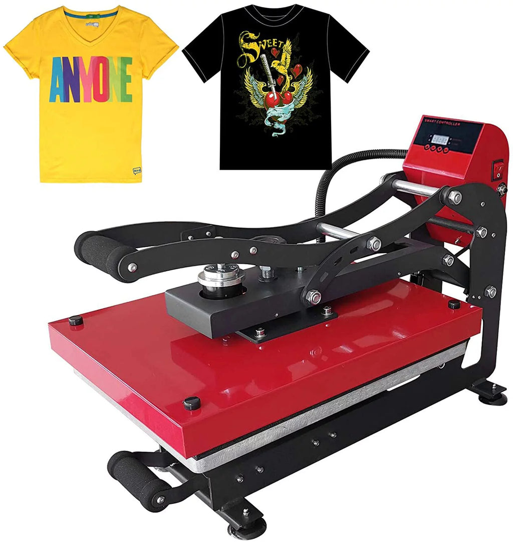 Magnetic Semi-Automatic T Shirt Heat Press Machine 16 X 20'' Large Heat Press Sublimation with Smart LCD B466120