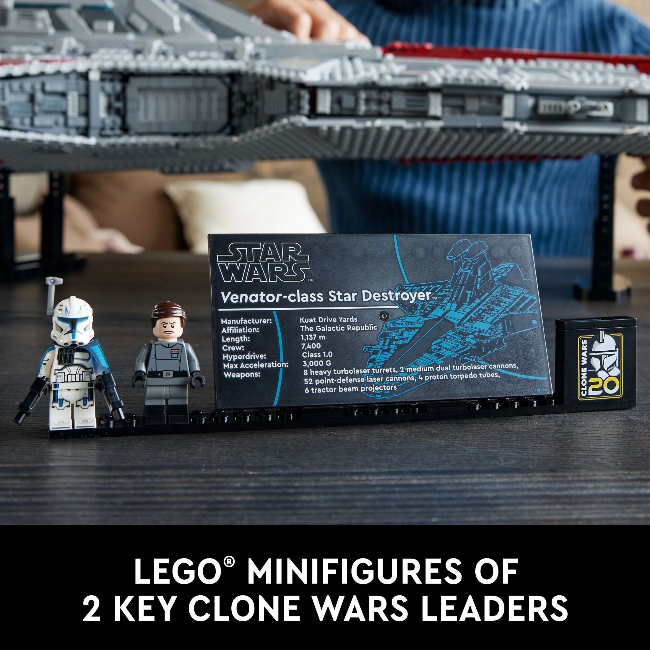 LEGO Star Wars Venator-Class Republic Attack Cruiser Ultimate Collector Series Building Set N31695