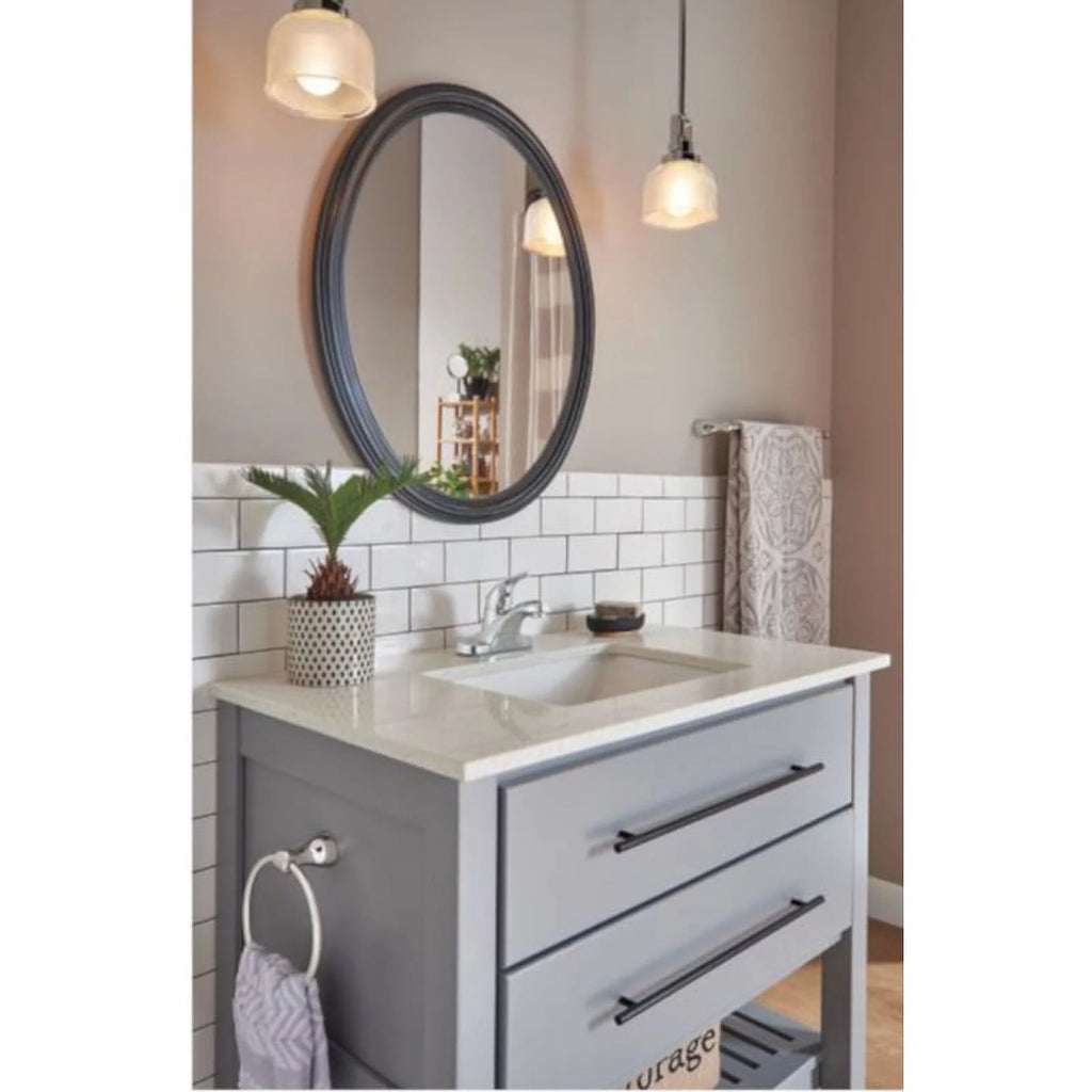 Chrome Single Handle Lavatory Pop-Up Faucet 4 in. H16931