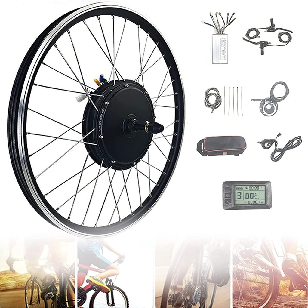 26inch-48V/500W Rear Wheel Electric Bicycle Hub Motor Kit M1727