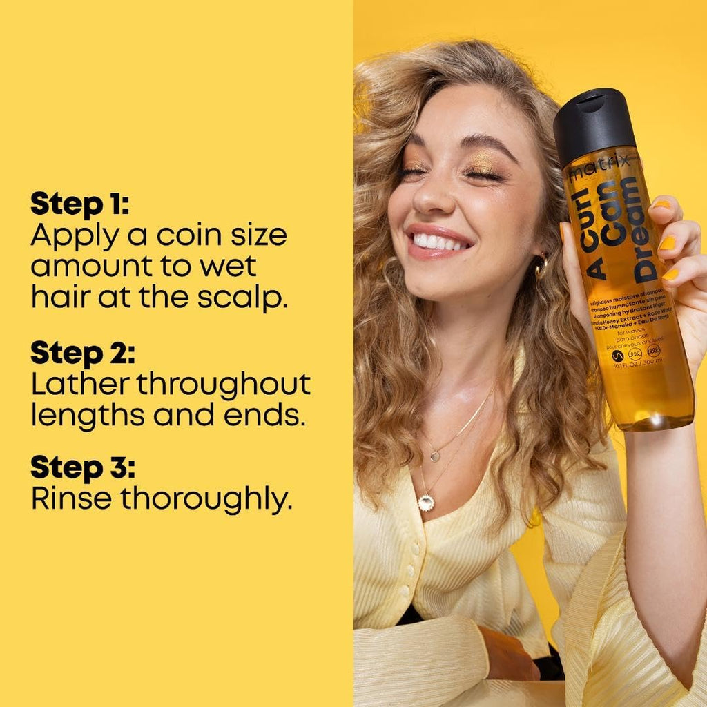 Weightless Moisture Shampoo, Conditioner and Spray Set T73044