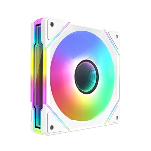 Black 3 Pack 120mm RGB PC Fans N801752