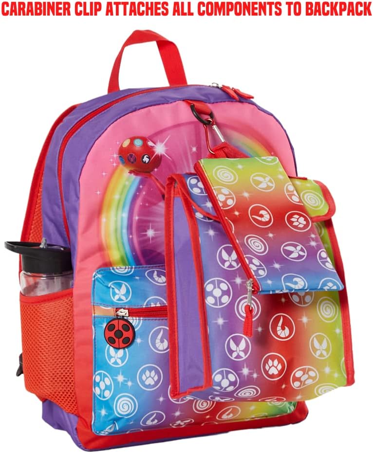 16 inch 5 Piece Backpack Set with Lunch Bag R133
