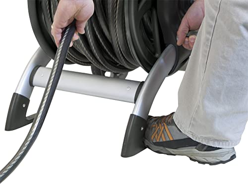 Heavy Duty Aluminum Garden Hose Reel Cart F5243