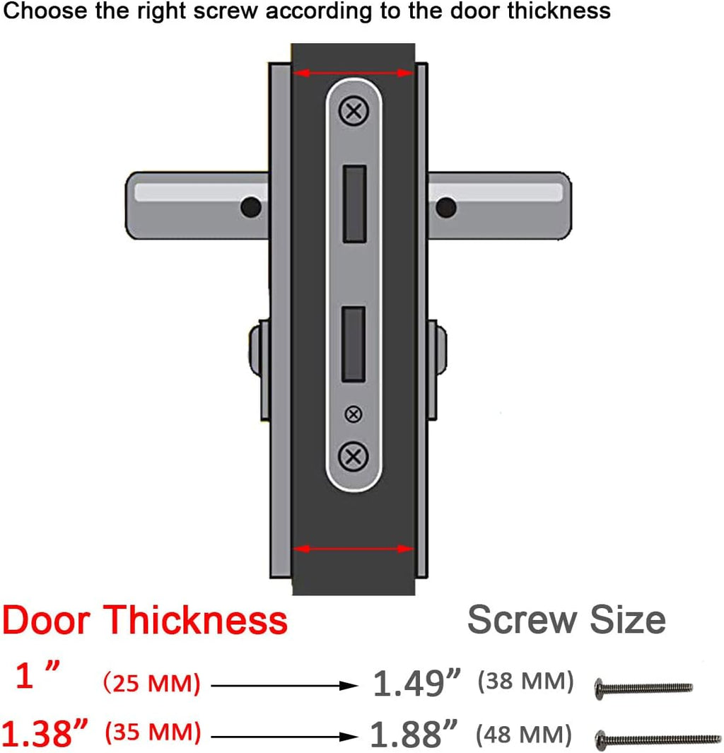 Brushed Dark Bronze Brass Lock Set S15478