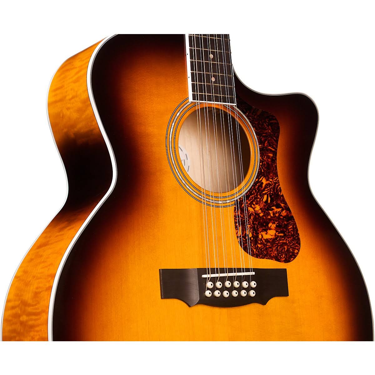 Antique Burst 12-String Acoustic-Electric Guitar W64268