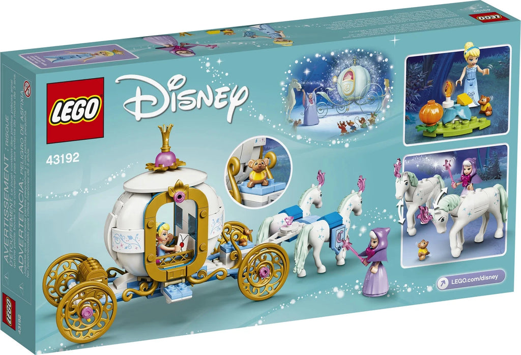 LEGO Disney Cinderella’s Royal Carriage 237 Pieces Building Toy L133