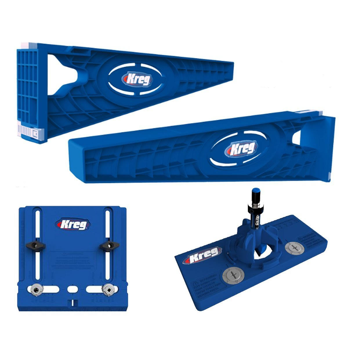 Drawer Slide Jig with Cabinet Hardware Jig and Concealed Hinge Jig U223