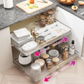 Expandable Cabinet Drawers, 2 Pack T786361
