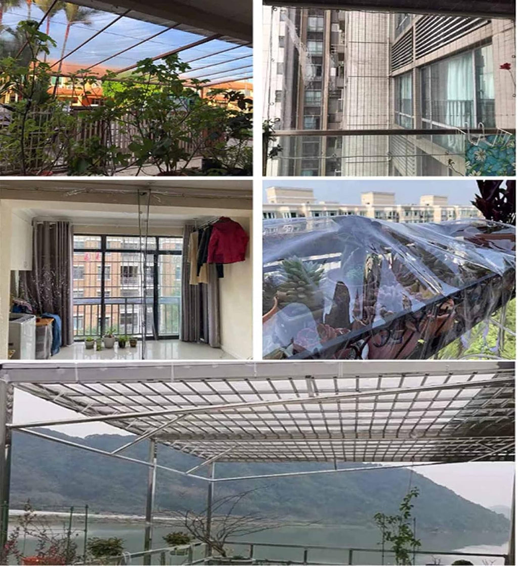 0.35mm Clear PVC Tarpaulin Cover Q187