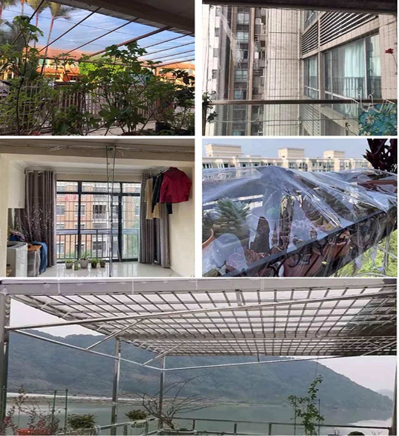 0.35mm Clear PVC Tarpaulin Cover Q187