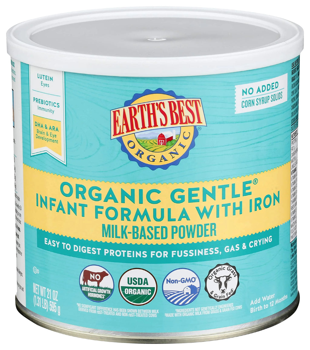 21 oz Organic Baby Formula with Iron P7508