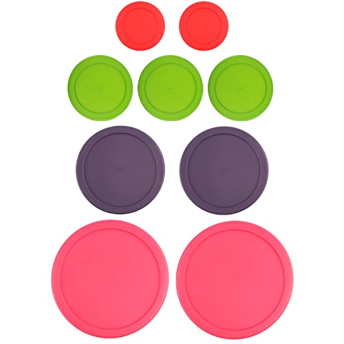 Replacement Lids 1 Cup Green 2 Cup Orange 4 Cup Blue 6/7 Cup Red O132