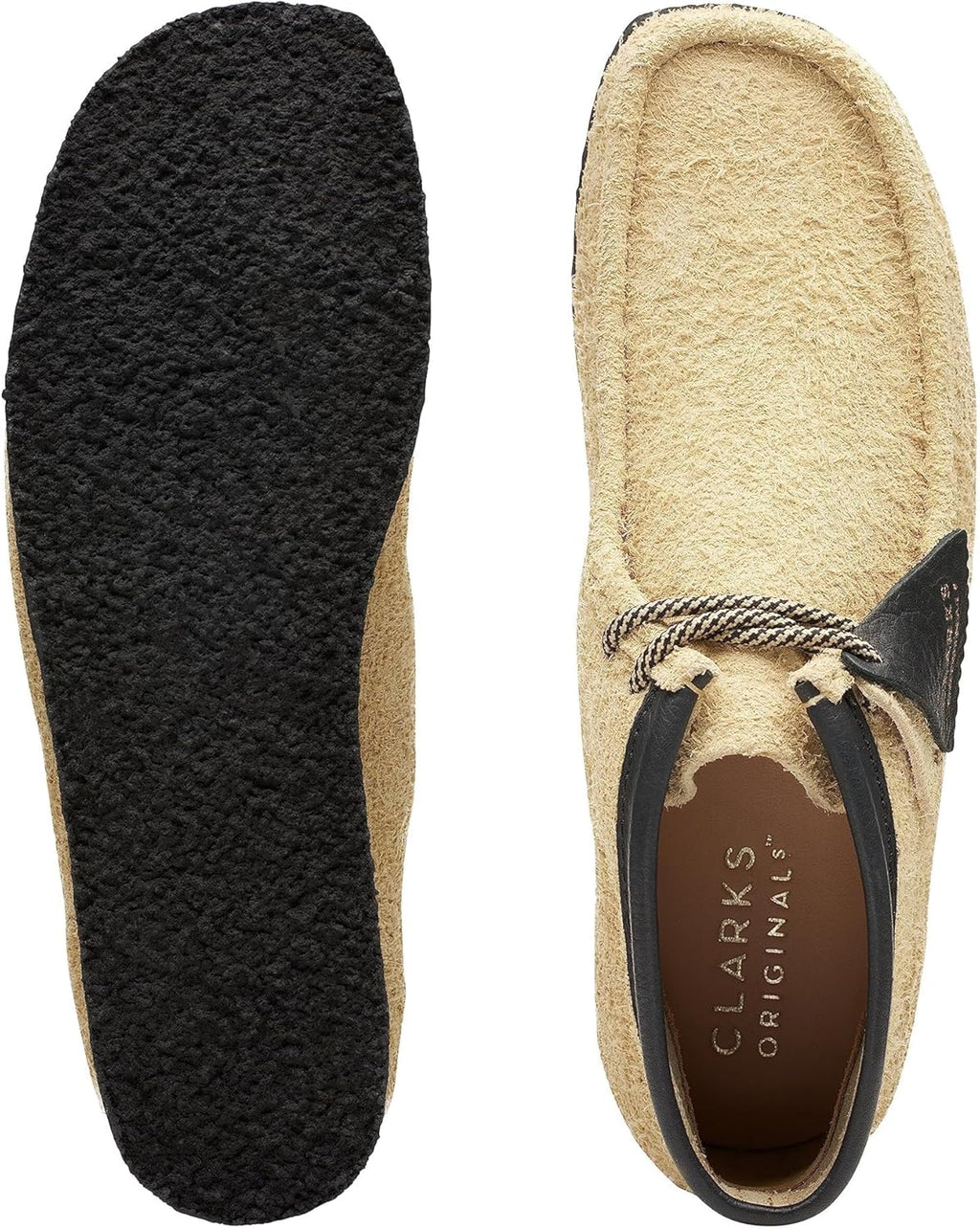 Maple Black Suede Wallabee Boot Oxford P973613