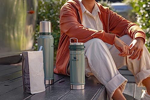 16 oz Insulated Stainless Steel Travel Mug with French Press X371090