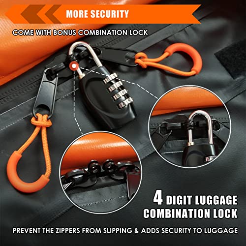 Car Roof Bag Waterproof 15 Cubic Feet with Anti-Slip Mat S35328