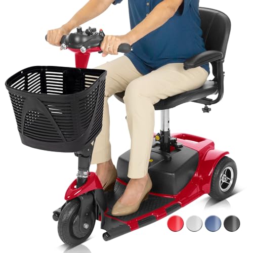 3 Wheel Mobility Scooter Electric Powered Folding Compact U7284