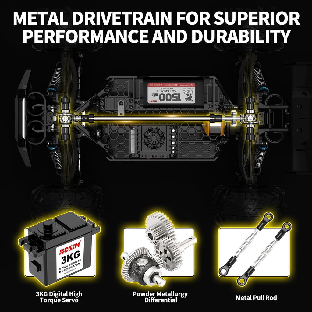 1:10 Scale Brushless High Speed Rc Car T6144