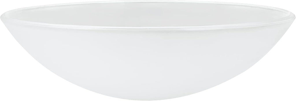 Frosted Glass Shade, 14-7/8" Diameter x 4-1/2" Height X657316