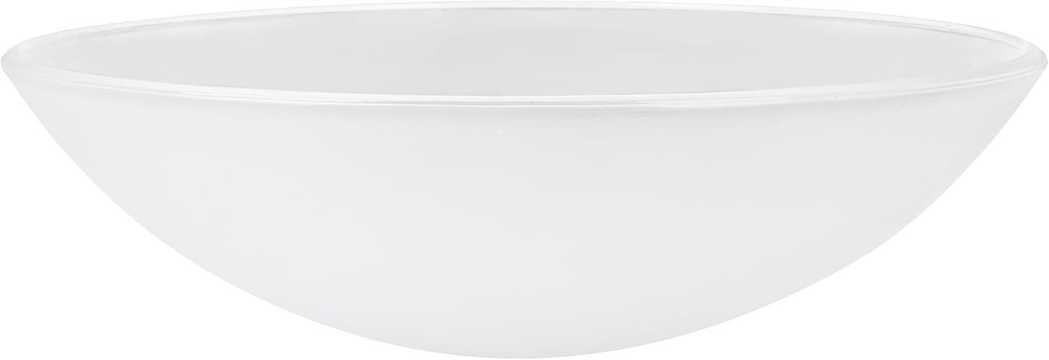 Frosted Glass Shade, 14-7/8" Diameter x 4-1/2" Height X657316