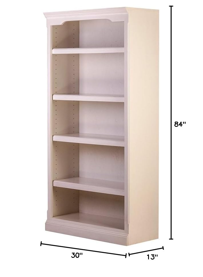 Whitewash Alder Bookcase D32096