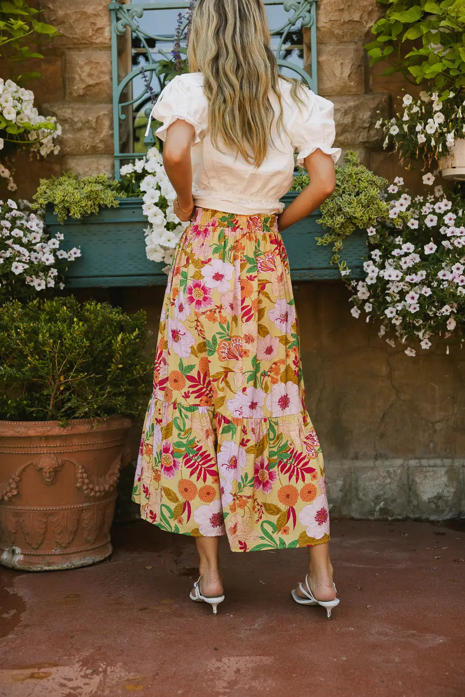 Floral Skirt C8733