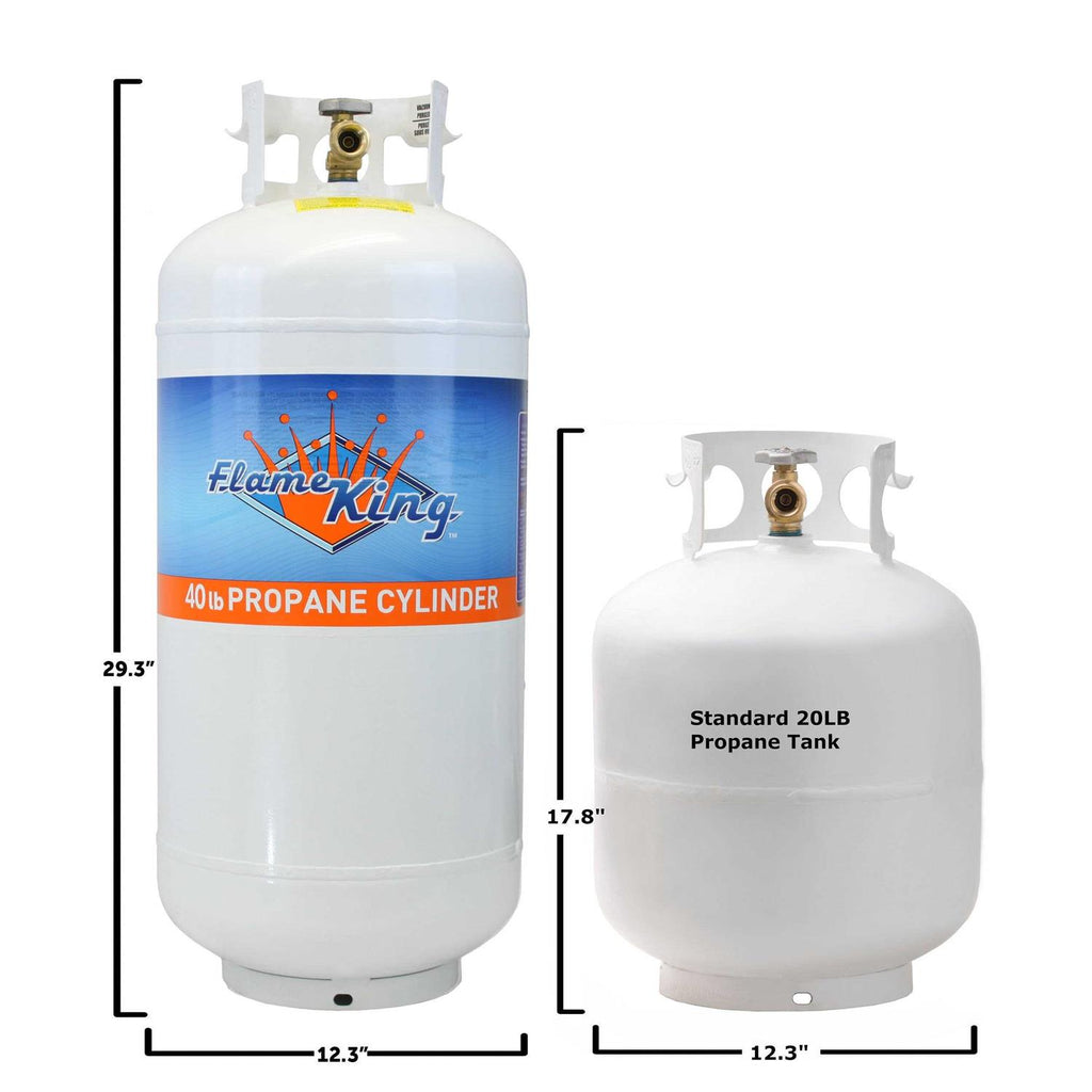 40 lb Propane Cylinder Tank Z8756