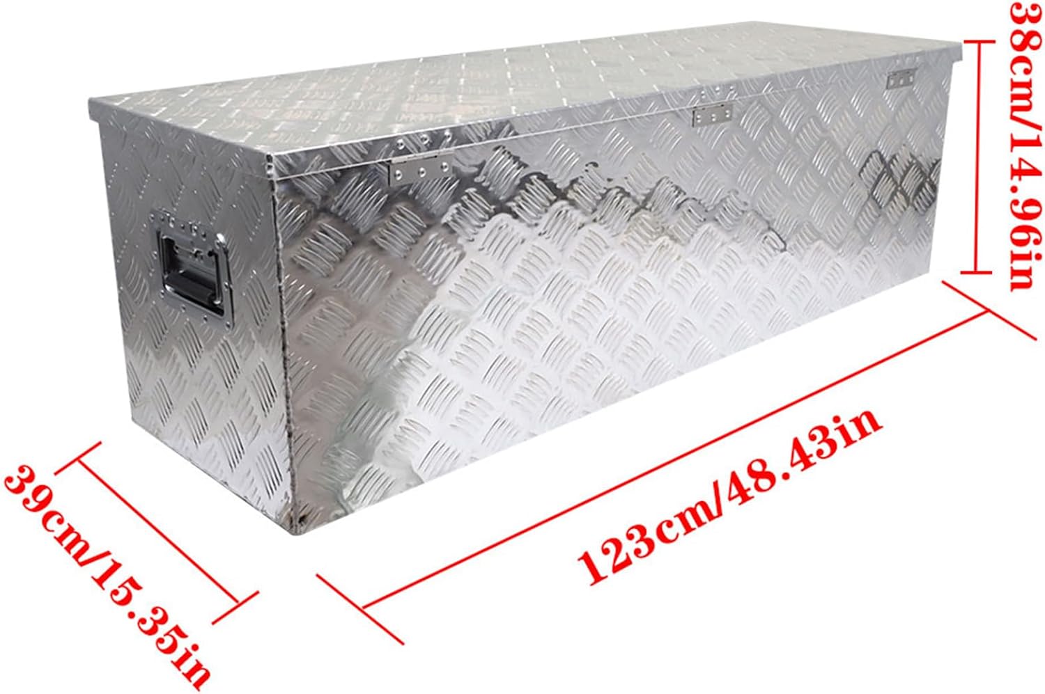 49 Inch Aluminum Truck Tool Box with Lock B422