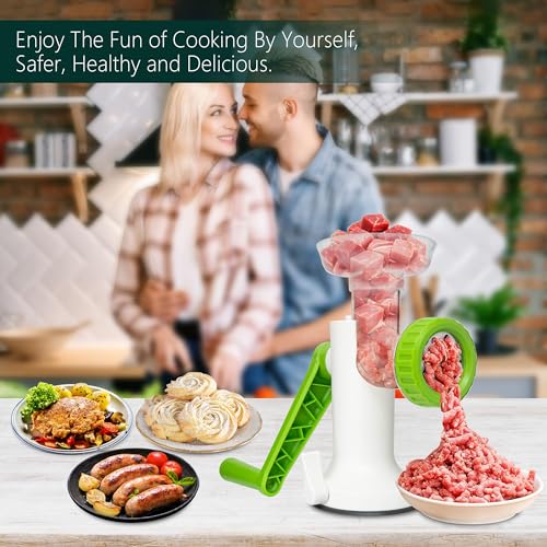 Manual Meat Grinder with Stainless Steel Blades R550620