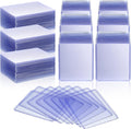 400 Pieces Clear 3 x 4 Inches Hard Plastic Card Protector Card Holder H50092