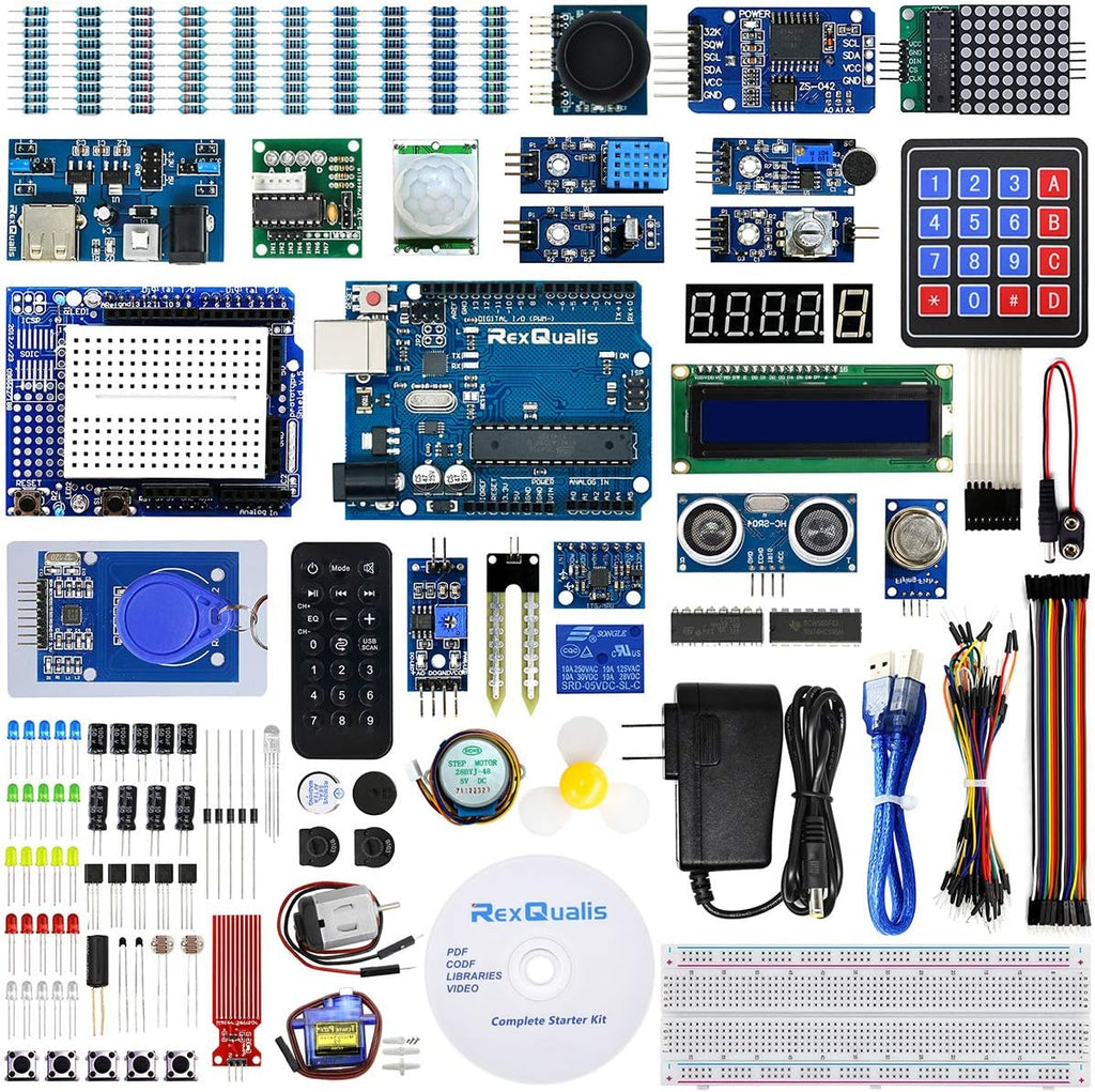 67 Items Arduino UNO R3 Starter Kit Pack of 2 N383792