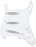White Loaded Pickguard Q526