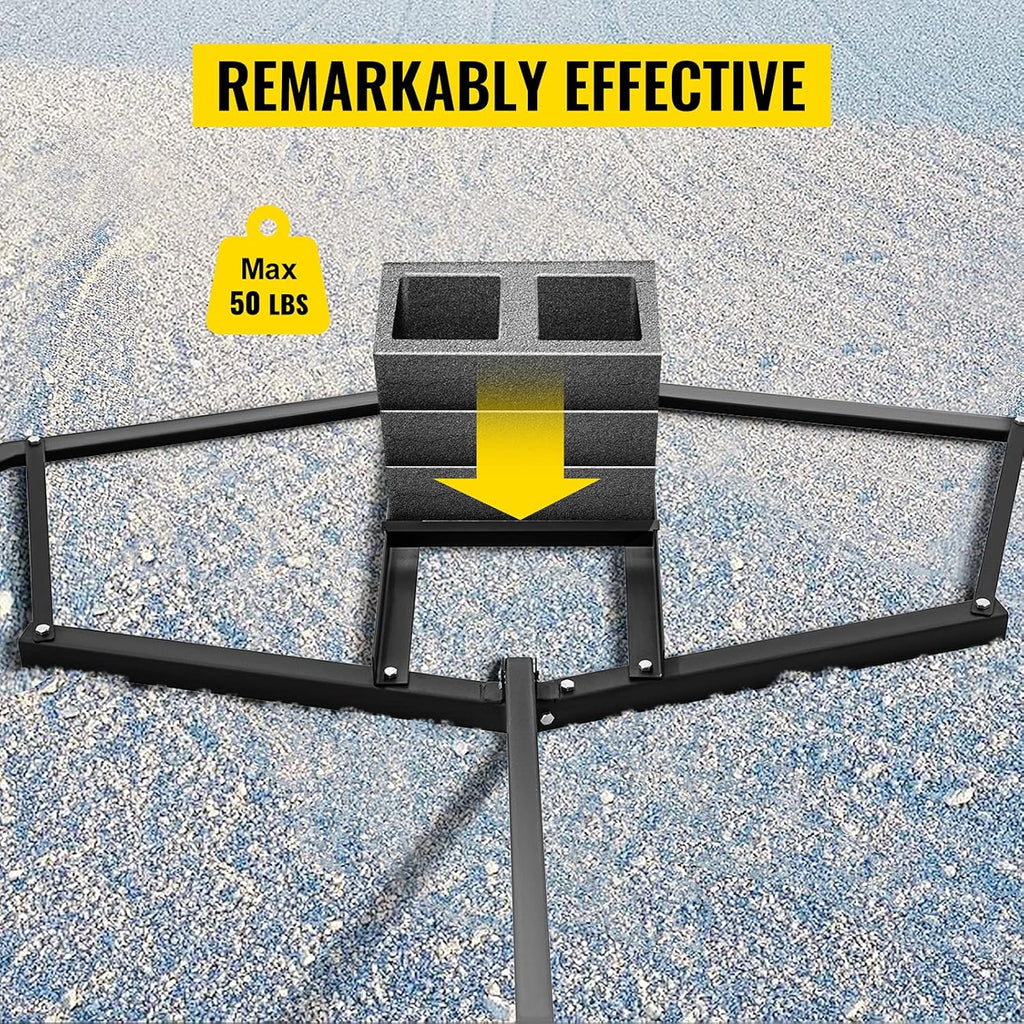66" Width Tow Behind Steel Driveway Drag Harrow T361766