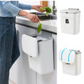 2.4 Gal Hanging Trash Can with Lid Z427934