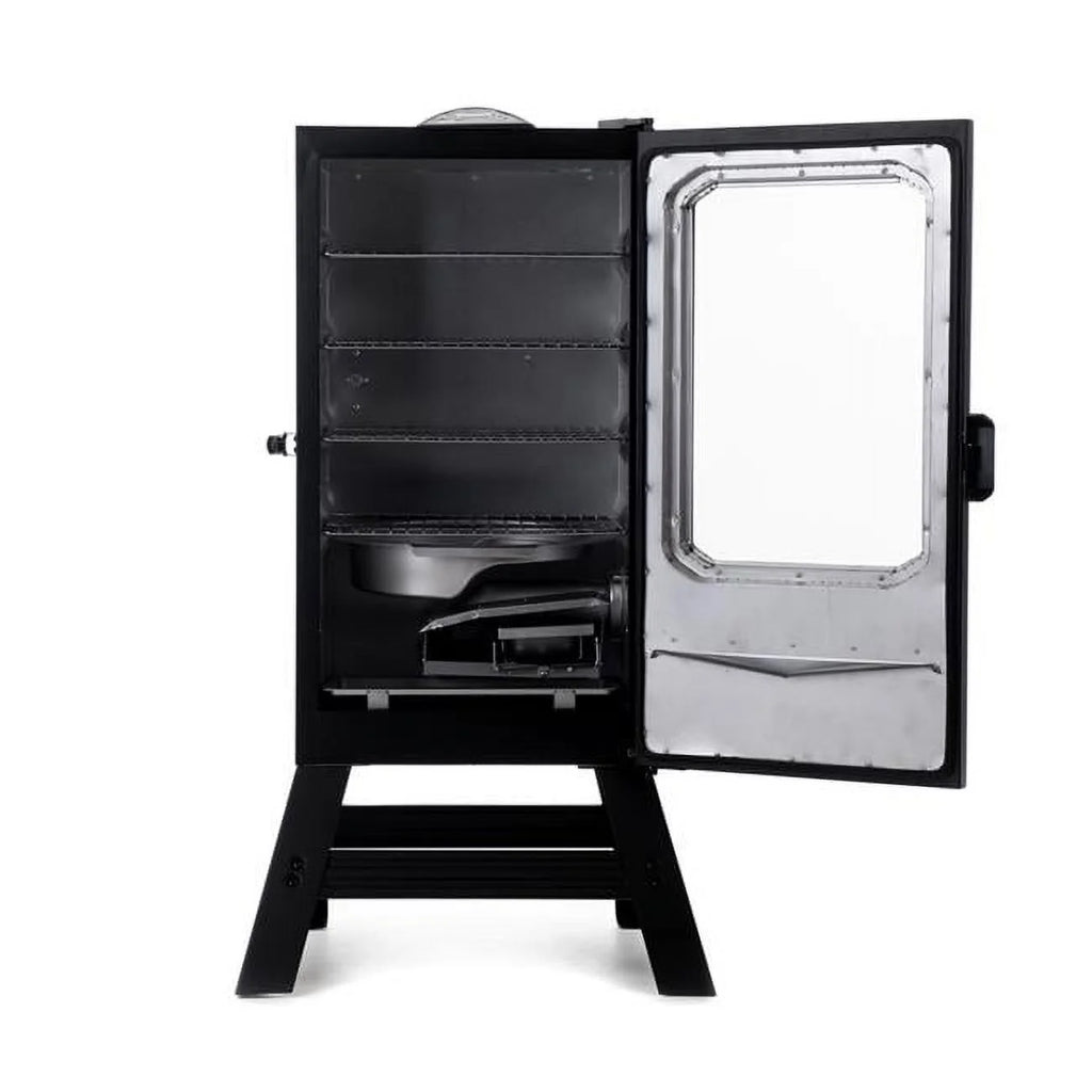 30-inch Digital Electric Smoker with Window and Legs A39960