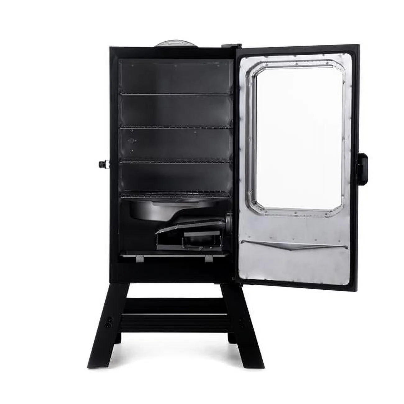 30-inch Digital Electric Smoker with Window and Legs A39960