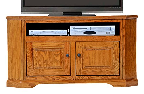 Oak Corner TV Cart in Light G792