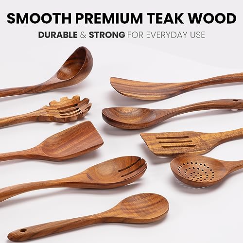 6-Piece Teak Wooden Spoons M99733