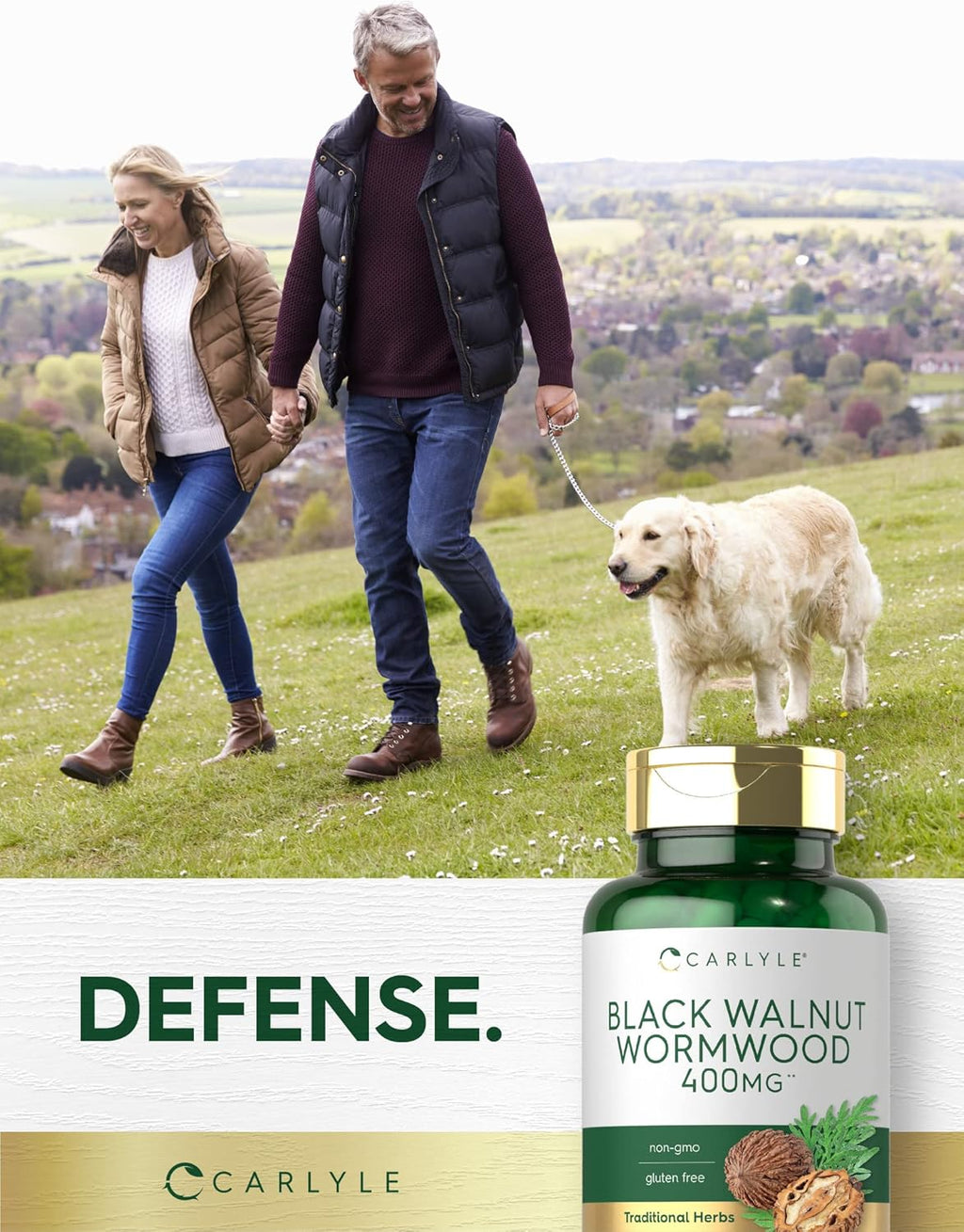 Black Walnut Wormwood 120 Capsules Herbal Complex N342412