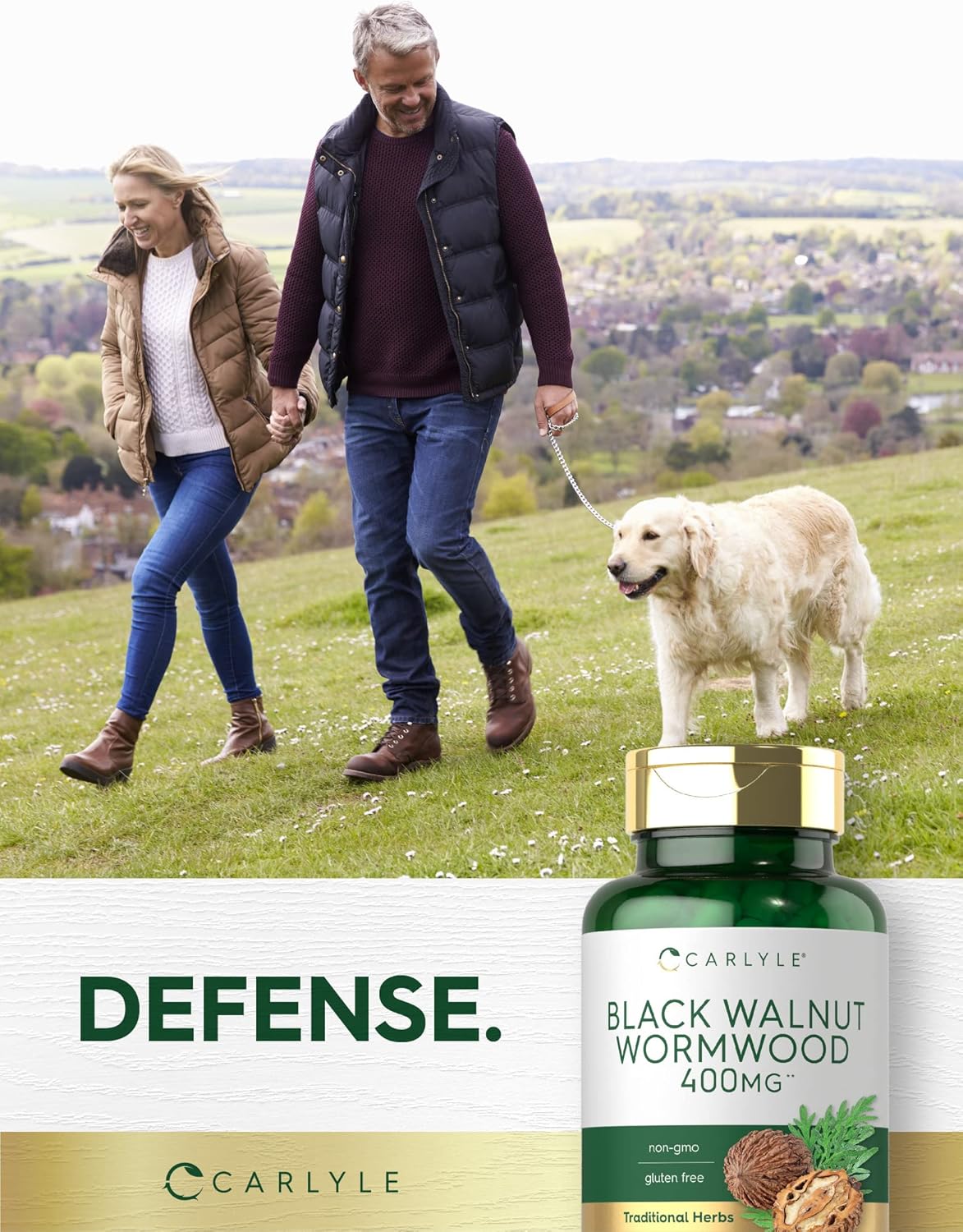 Black Walnut Wormwood 120 Capsules Herbal Complex N342412