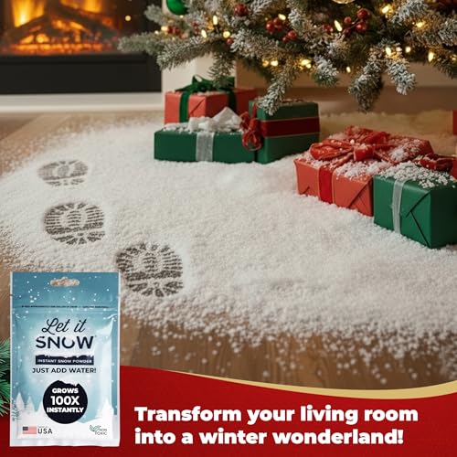 2 Pack Artificial Snow Powder A9392