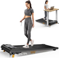Under Desk Treadmill with Incline, Portable Walking Treadmill with Remote Control P83171