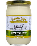 14 oz Grass-Fed Beef Tallow R15163