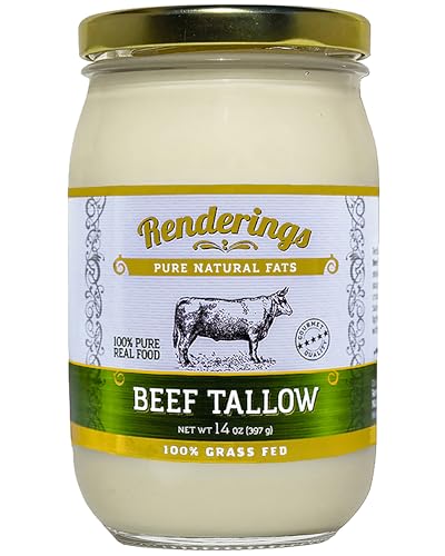 14 oz Grass-Fed Beef Tallow R15163