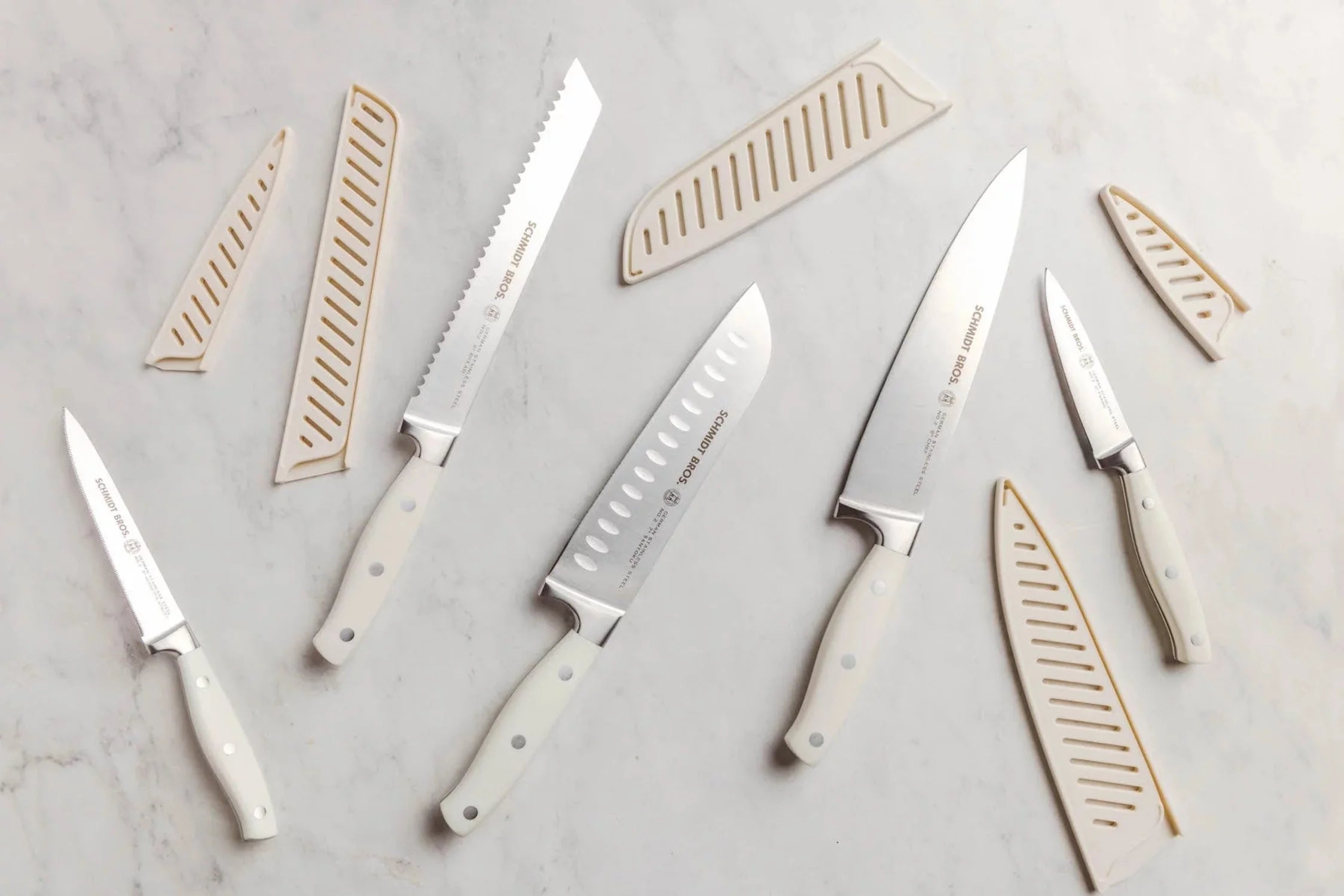 10-Piece Knife Set with Sheaths S788
