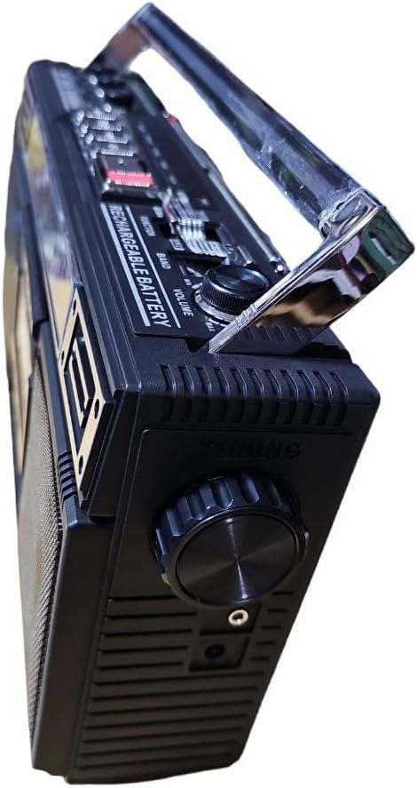 Rechargeable AM/FM Radio Bluetooth Boombox S891619